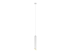 Maytoni Lipari Plafón de Suspensión Slim Blanco, Dorado, 40cm, GU10
