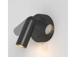 Clearance Maytoni Mirax Lámpara de pared de lectura negra con LED integrado Technical Mirax Negro