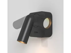 Online Maytoni Mirax Lámpara de pared de lectura negra con LED integrado Technical Mirax Negro