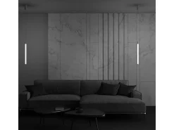 Maytoni Ray Lámpara de Techo Colgante Slim Blanca, 50,6cm, LED Integrado 3000K