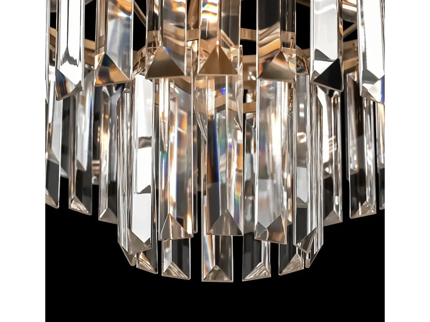 Maytoni Revero Plafón colgante clásico Revero de 7 luces de latón