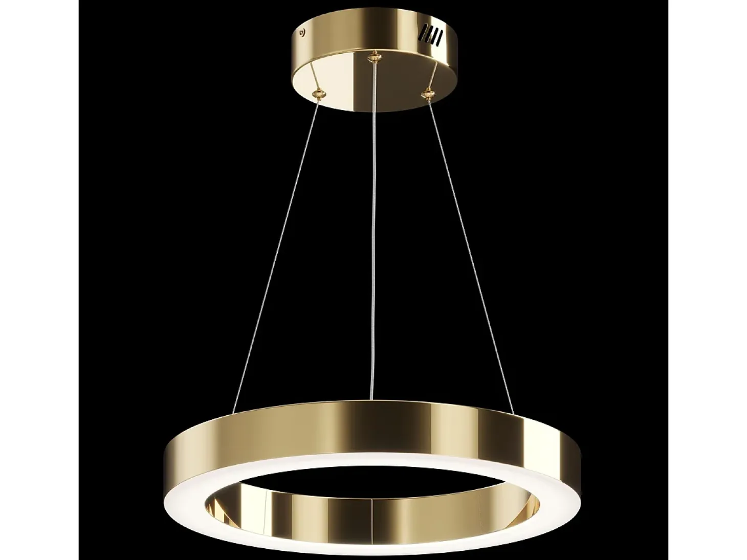 Maytoni Saturno Moderna lámpara de techo colgante LED integrada, latón, 2500 lm, 4000 K