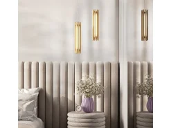 Maytoni Sonata Moderna lámpara de techo colgante LED integrada latón 3000K