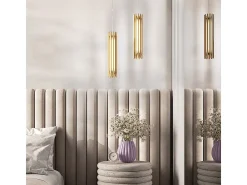 Maytoni Sonata Moderna lámpara de techo colgante LED integrada latón 3000K