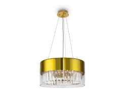 Maytoni Wonderland Plafón colgante cilíndrico moderno dorado