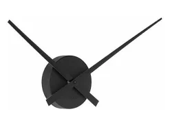 KARLSSON Mini reloj de pared little big time Negro