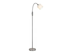 Online NETTLIFE Lámpara de pie 1 Llama Sala de Estar - E14 Pantalla de rotación de 360 ​​​​° Vintage Industrial Boho Pasillo Dormitorio sin Bombillas Gris