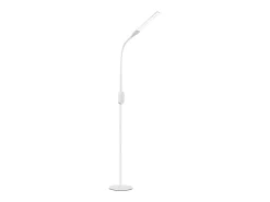 NETTLIFE Lámpara de pie LED para sala de estar regulable - Lámpara de pie táctil ajustable moderna de 158 cm 9 W con temporizador y función de memoria