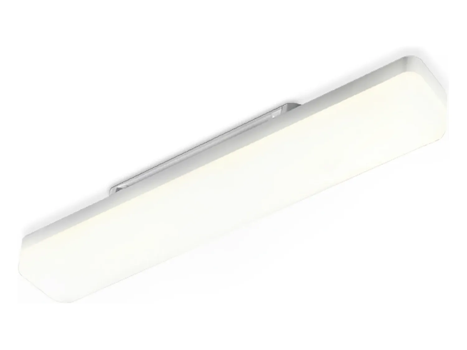 Clearance NETTLIFE Lámpara de techo LED para, larga, 40 cm, luz diurna, 18 W, luz de techo blanca neutra, para sótano, pasillo, oficina, garaje, dormitorio Blanco