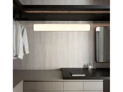 Clearance NETTLIFE Lámpara de techo LED para, larga, 40 cm, luz diurna, 18 W, luz de techo blanca neutra, para sótano, pasillo, oficina, garaje, dormitorio Blanco