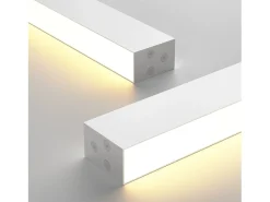 Online NETTLIFE Luz de Techo LED Negra Moderna 107 CM de Largo Regulable con Control Remoto Lámpara de Escritorio Panel de 32 W para Dormitorio Negro