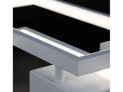 NETTLIFE Plafón^Plafón LED con intensidad variable y mando a distancia, 63W, . Blanco