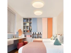 Outlet NETTLIFE Segunda lámpara de techo LED para dormitorio, cocina, 5W, 3000K, Ø 16,5 cm, cálido, pasillo, habitación infantil. Blanco