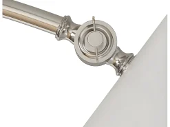 AKUNADECOR Lámpara De Pie^Novedad Lampara Pie Salon Empire Blanca De Estilo Vintage Blanco