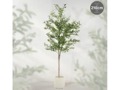 Best ML-DESIGN Olivo artificial Plantas artificiales Árbol artificial Planta artificial en mace Verde