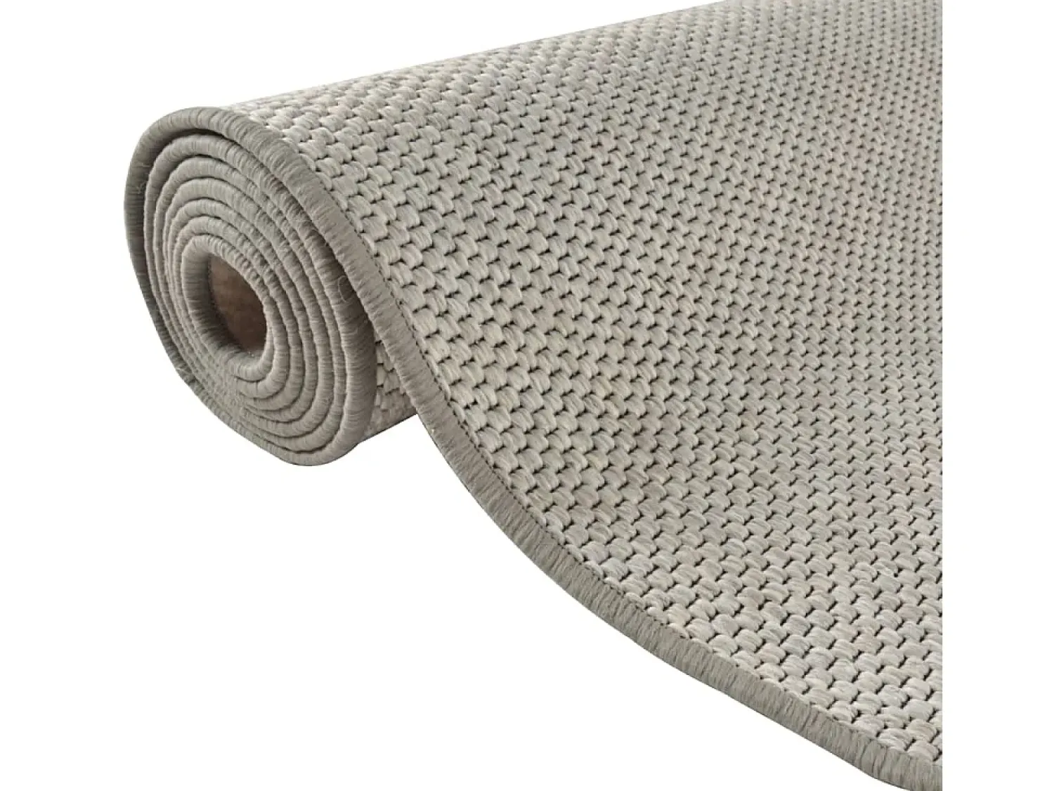 Garden Furniture Alfombra De Pasillo^Overijse Alfombra de pasillo con aspecto de sisal platina 80x300 cm Topo