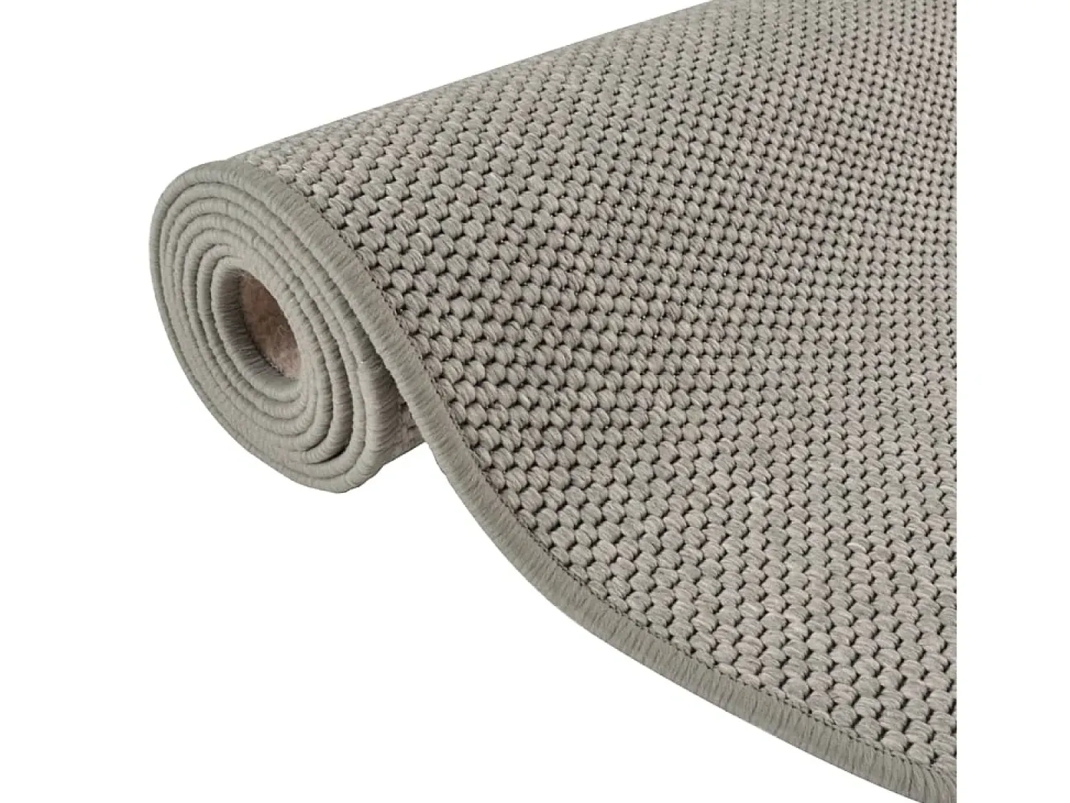 Garden Furniture Alfombra De Pasillo^Overijse Alfombra de pasillo con aspecto de sisal plateada 80x300 cm Plateado