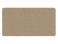 Overijse Alfombra de pasillo con aspecto de sisal color arena 80x150 cm