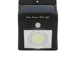 Pack 6 Apliques de Pared Solares LED con Sensor Crepuscular y Movimiento Negro 7500K 20000H 7hSevenOn