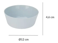 Vajilla^Pack de 6 cuencos Ø12x4,6 cm Multicolor