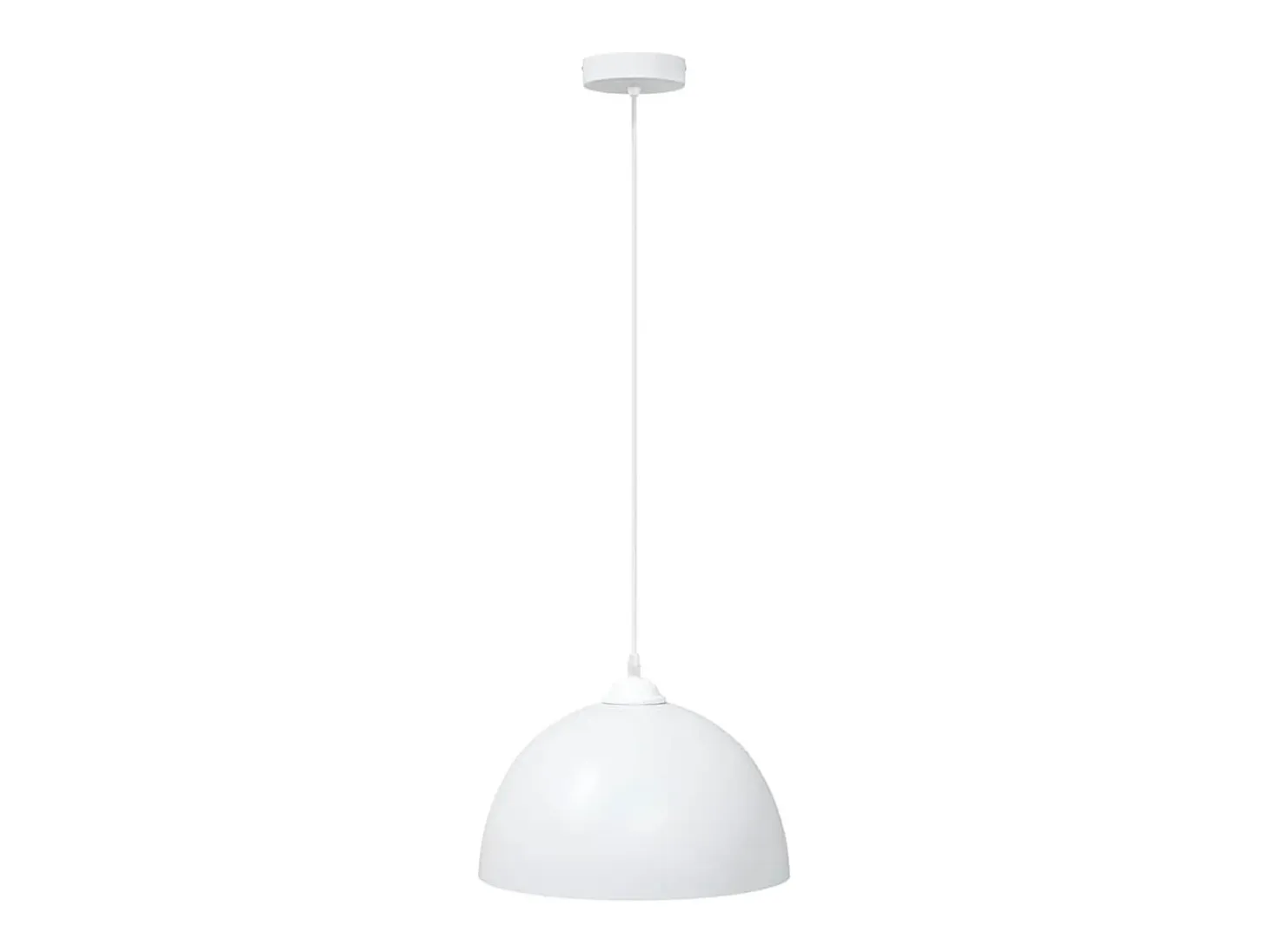 Pack de 2 lámparas de techo Rose altura regulable blanco Ø30x120 cm