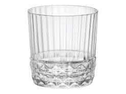 Bormioli Rocco Vaso^Pack de 6 vasos America 20's Bormioli 37cl con relieve Transparente