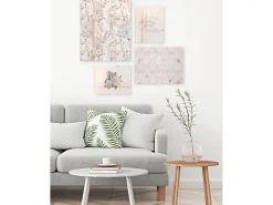 Pack de cuadros con motivos florales