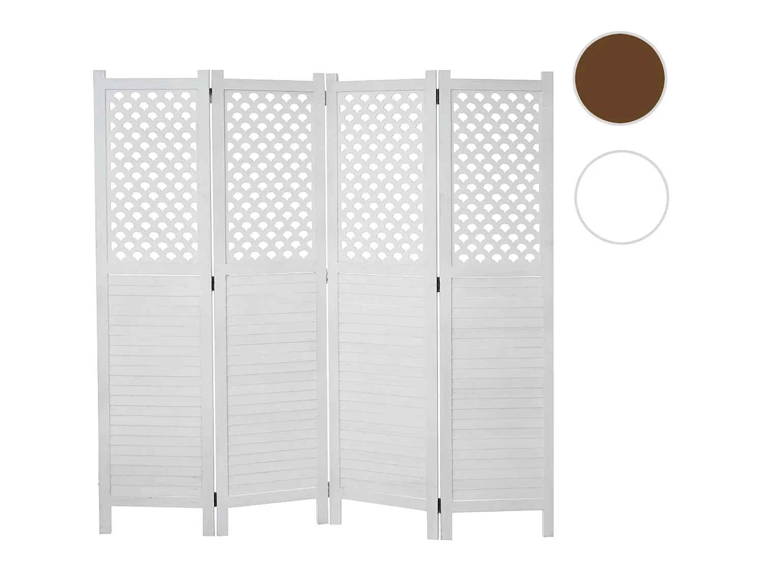 MCW Biombo^Pantalla -A84, Blanco