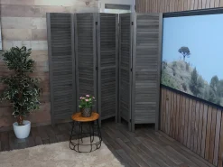 MCW Biombo^Pantalla -G30, gris-marrón Gris / Marru00f3n