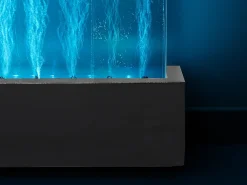 Sale OZAIA Pared de burbujas de agua con leds multicolor CECILY Negro
