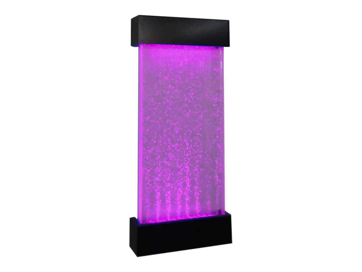 Sale OZAIA Pared de burbujas de agua con leds multicolor CECILY Negro
