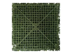 Pared de plantas artificiales - Modelo verde - Dimensiones : 50 x 50 cm