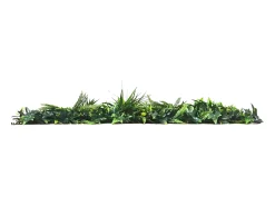 Online Vente-unique Pared vegetal sintética , protección anti-UV, pack de 1m², DELVIN Verde