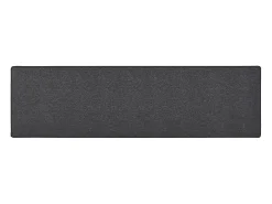 Garden Furniture Pelle Alfombra de pasillo 50x200 cm Gris antracita