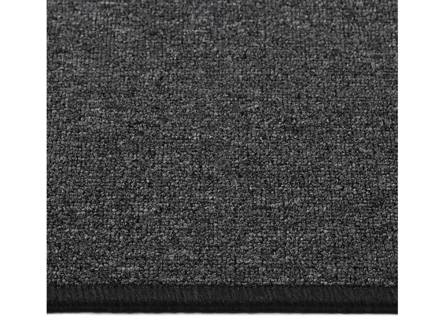 Garden Furniture Pelle Alfombra de pasillo 50x200 cm Gris antracita