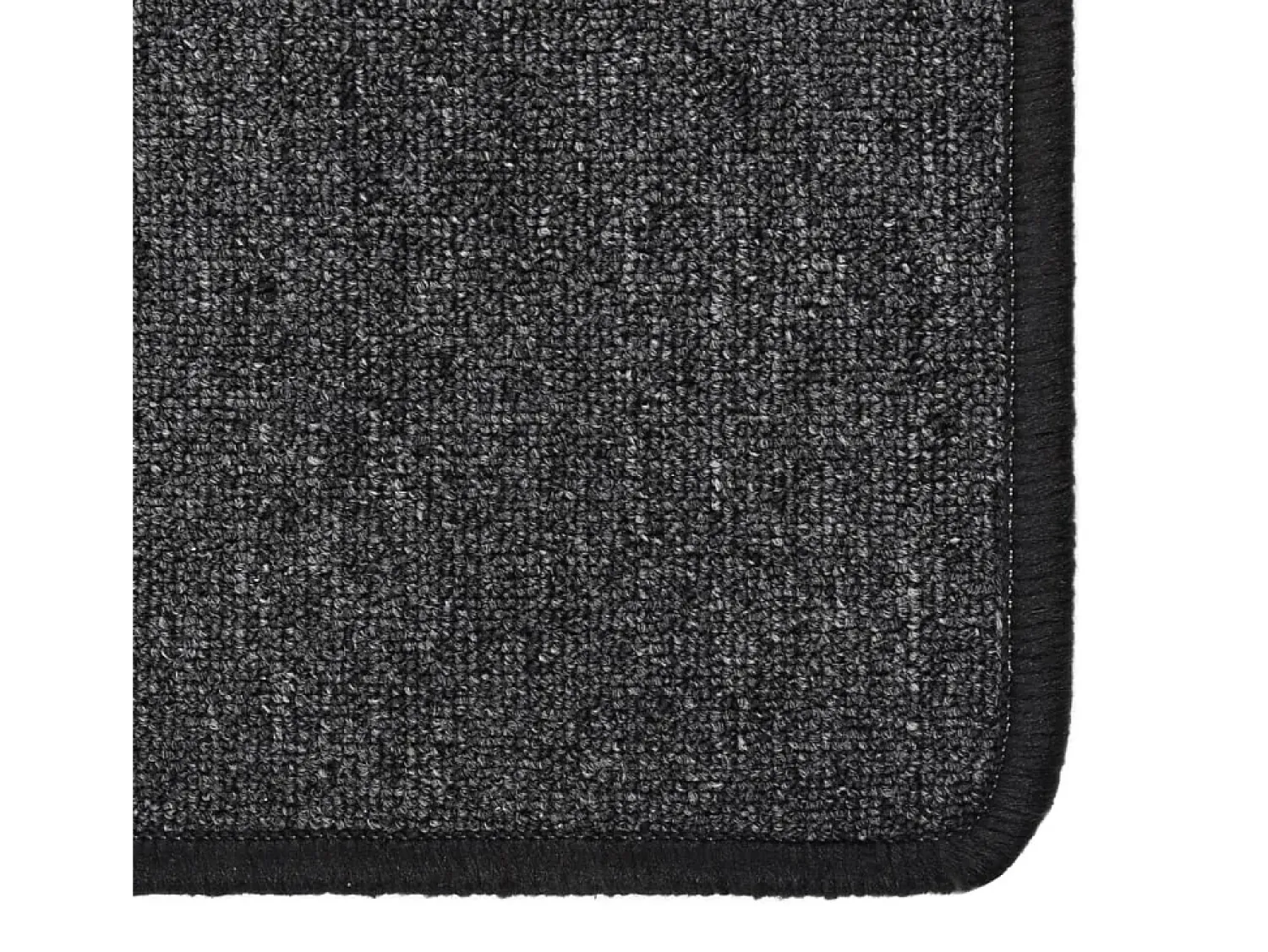 Outlet Garden Furniture Pelle Alfombra de pasillo 50x150 cm Gris antracita