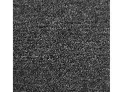 Outlet Garden Furniture Pelle Alfombra de pasillo 50x150 cm Gris antracita