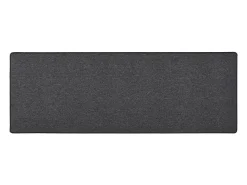 Outlet Garden Furniture Pelle Alfombra de pasillo 50x150 cm Gris antracita