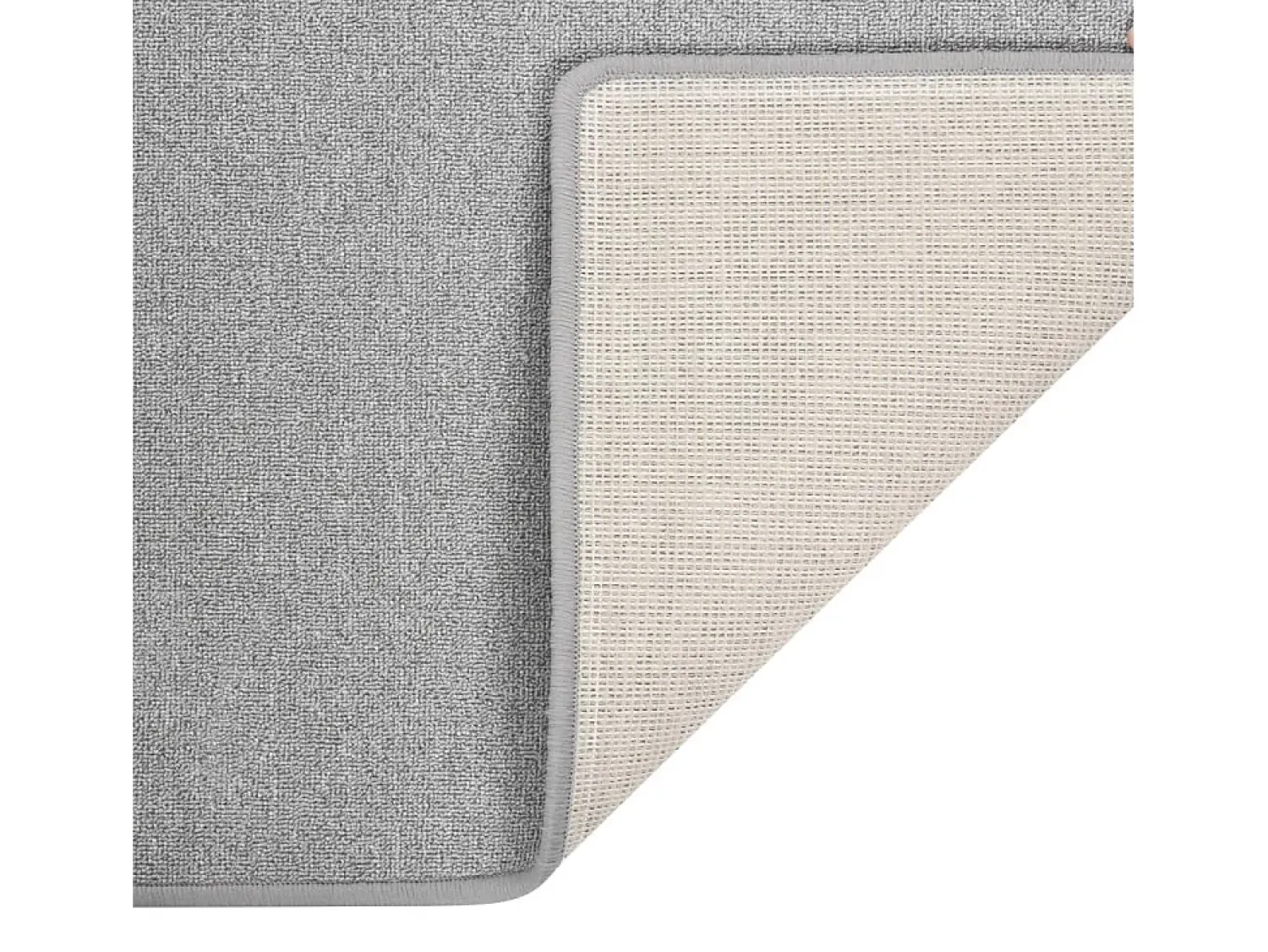 Best Garden Furniture Pelle Alfombra de pasillo 80x300 cm Gris claro