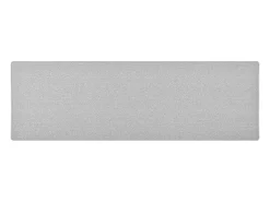 Garden Furniture Pelle Alfombra de pasillo 80x250 cm Gris claro
