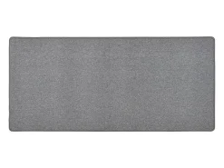 Garden Furniture Alfombra De Pasillo^Pelle Alfombra de pasillo oscuro 50x100 cm Gris
