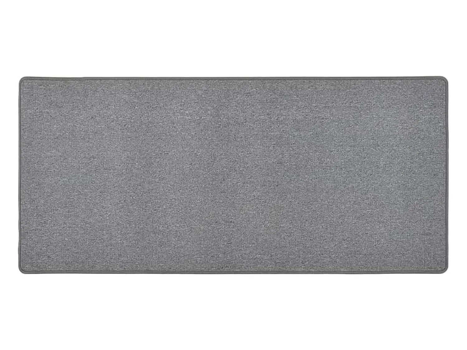 Garden Furniture Alfombra De Pasillo^Pelle Alfombra de pasillo oscuro 50x100 cm Gris