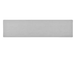 Pelle Alfombra de pasillo gris claro 50x200 cm