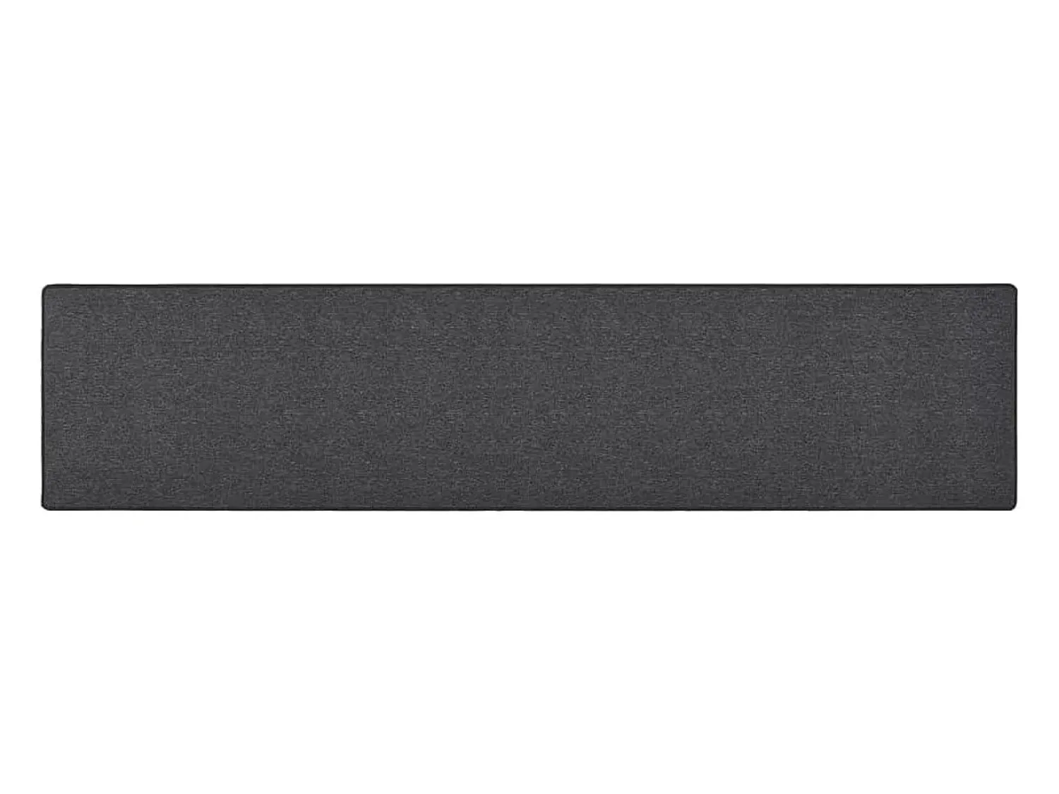Garden Furniture Alfombra De Pasillo^Pelle Alfombra de pasillo 80x400 cm Gris antracita