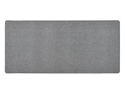 Garden Furniture Alfombra De Pasillo^Pelle Alfombra de pasillo oscuro 80x150 cm Gris