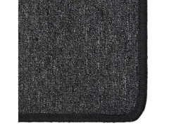 Pelle Alfombra de pasillo gris antracita 50x250 cm