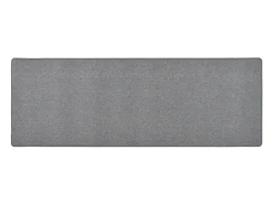Garden Furniture Alfombra De Pasillo^Pelle Alfombra de pasillo oscuro 80x250 cm Gris