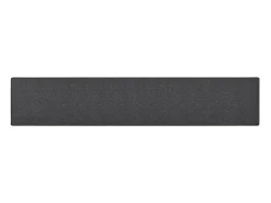 Pelle Alfombra de pasillo gris antracita 50x300 cm