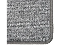 Outlet Garden Furniture Pelle Alfombra de pasillo oscuro 80x400 cm Gris