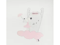 Sauthon Sticker^Pequeño ratón 70x50cm pegatinas de pared en papel Rosa